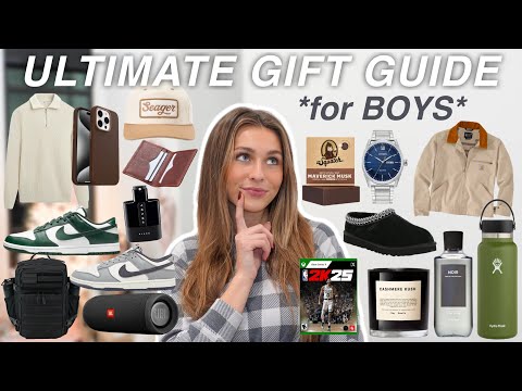 70+ Gift Ideas for BOYS (what to get the men in your life for Christmas)