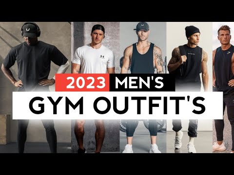 MEN'S GYM Outfits in 2023 | gym guy outfit ideas