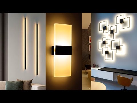 LED Lights Wall Decoration Ideas | LED Strips Lights for Living Room | Easy LED Lights install Ideas