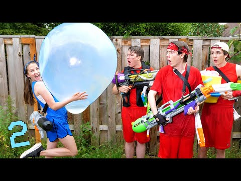 If Water Fights Were Like Video Games