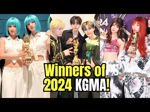 Here Are All The Winners From The 2024 “Korean Grand Music Awards” #KGMA2024