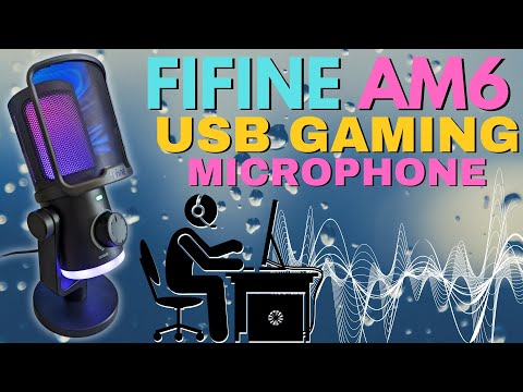 FIFINE AmpliGame AM6 Microphone Unboxing: Best Budget Mic for Gamers?