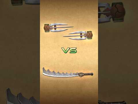 Monk's katar or Composite sword? Which one is the best? 🤔  #shorts #shadowfight2