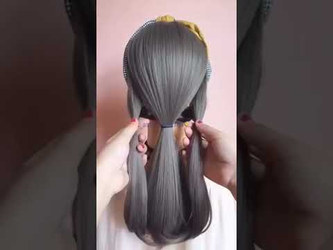 Easy Scarf Hairstyle Tutorial✨❤||Cute Hairstyle For Girls❤|| Easy & Beautiful Hairstyle Ideas✨❤||