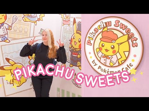 ☆Let's Go To The Pikachu Sweets Cafe by Pokemon Cafe☆