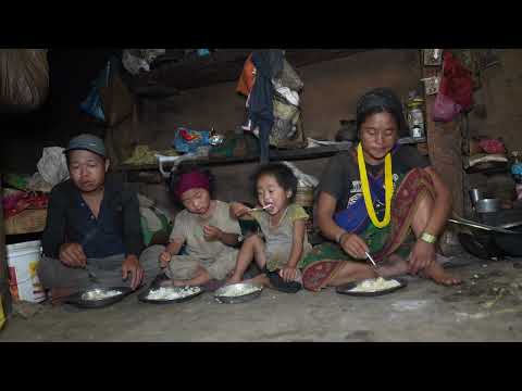 Nepali village || Cooking egg vegetables in the village