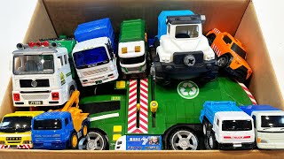 坂道走る『ゴミ収集車』のミニカーで緊急走行テスト！ Emergency driving test with minicars of “garbage truck” run on slopes!