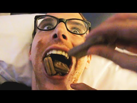 AMERICAN FORCE FED AUSTRALIAN FOOD - (EXTREME BUZZ FEED EXCLUSIVE) - L.A Day 1