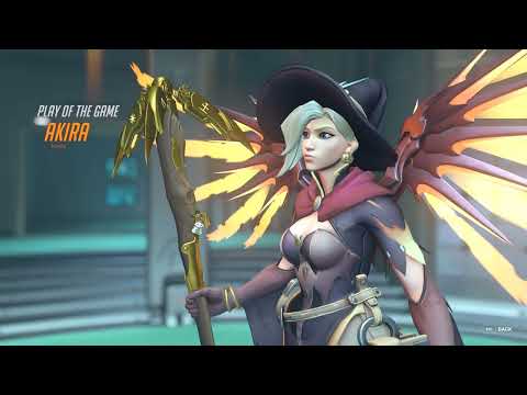 Witch Mercy witching around / Overwatch 2