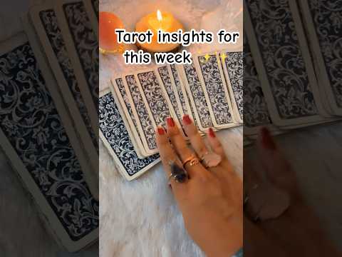 This week tarot insights for everyone #tarot #tarotcards #tarotreading