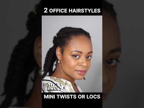 2 Mini Twists Hairstyles | Quick Tutorial