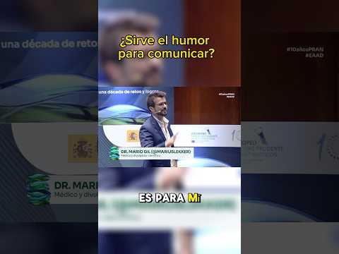 Charla Marius Lekker sobre comunicación con humor en el Ministerio de Sanidad, jornadas PRAN