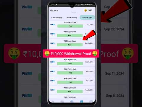 🤑New Gaming Earning App 2024 | Earn Daily ₹100 Paytm Cash Without Investment #earningapp #shorts