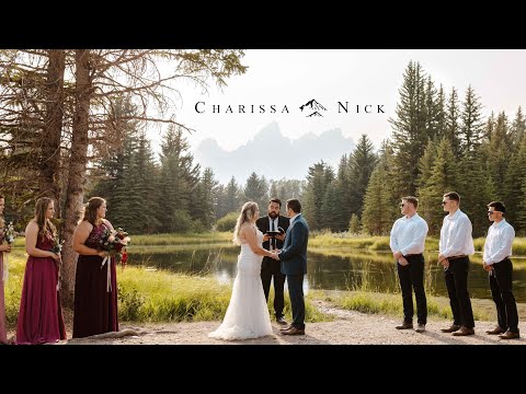 Grand Teton Elopement // Schwabacher Landing Wedding Film // Charissa + Nick