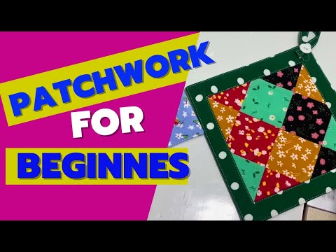 Patchwork Sewing Projects: An Awesome Project for Beginners #patchwork #sewingprojects #sewingtips