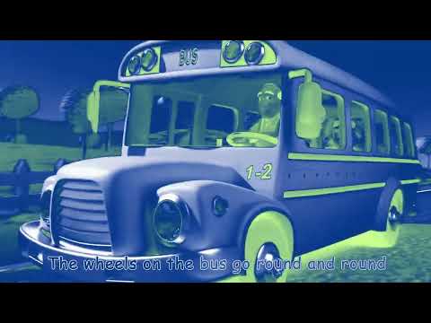 Wheels on the bus go round and round cool after effects | most viewed on youtube episode 1 cocomelon