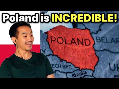 AMERICAN REACTS to Geography Now! Poland 🇵🇱