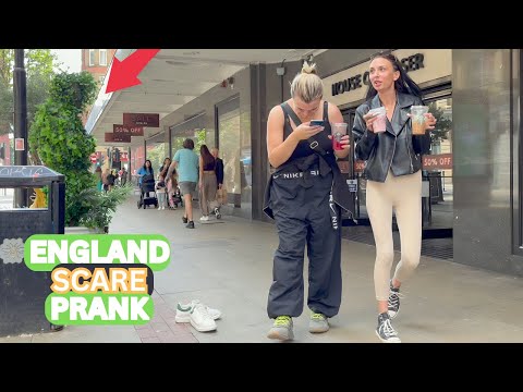 BUSHMAN Scare Prank In ENGLAND 2023! AWESOME REACTIONS