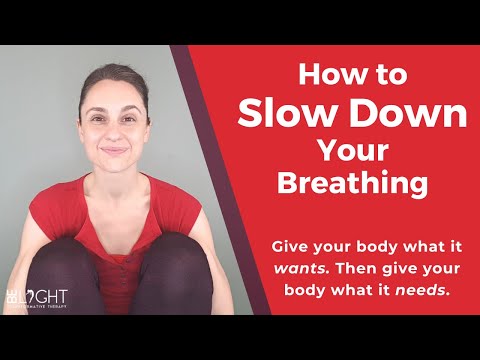 How to Slow Your Breathing Down! Breathing Exercises for Stress & Anxiety - Autonomic Nervous System