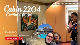 Inside Carnival Magic's Cabin 2204: A Tour of Surprising Comfort! #carnivalcruise #cabintour