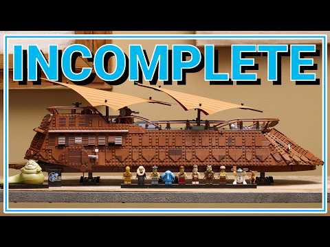 Jabba's Sail Barge is a lot of money for 90% of a LEGO set