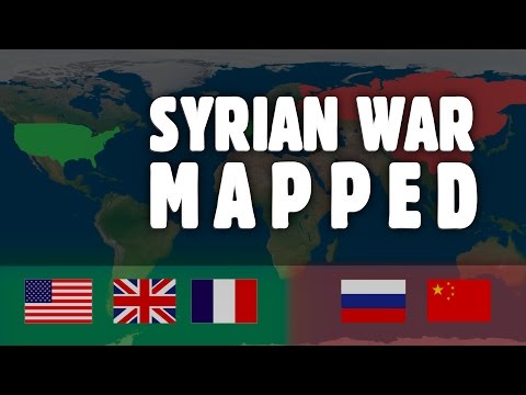 Understanding the Syrian War using Maps