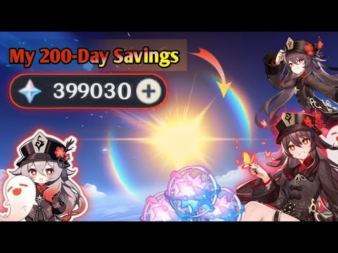 My F2p 200 Day Savings Wishing For Hutao || I Spent My Primogems ( Genshin Impact )