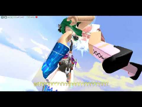 AshleyTheUnicorn and LisboKate Beating Up Lisa Gaming ROBLOX (Jojo Poses Simulator)