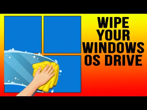 How to Securely Wipe Your Windows OS Drive