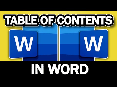 Create Table of Contents In Word Document (Simple & Quick!)