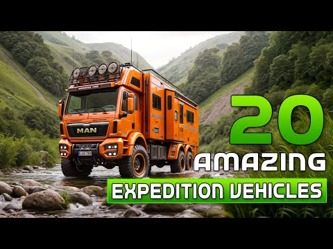 20 Most Amazing Expedition Vehicles for Extreme Explorations