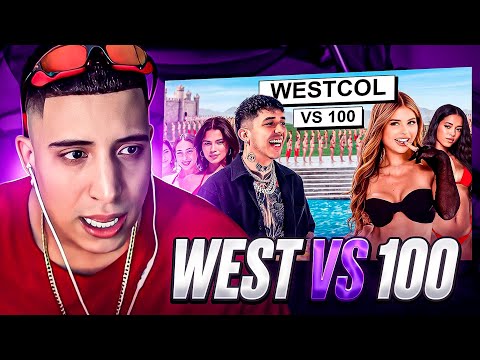 MR STIVEN REACCIONA A WESTCOL VS 100 MUJERES  - SEGUNDA PARTE 🥵