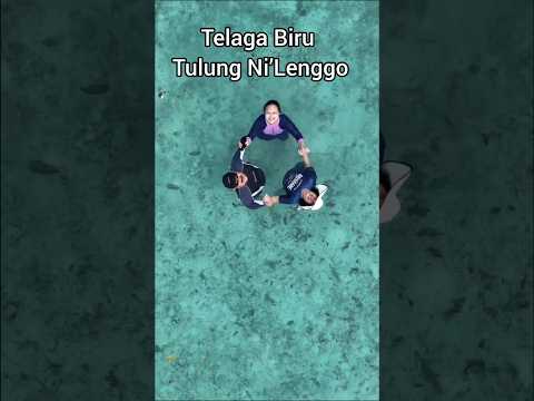 KEINDAHAN ALAM INDONESIA Telaga Biru Tulung Ni’Lenggo🏝#wisata#kalimantantimur#shortvideo#viralvideo