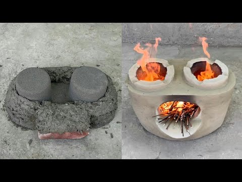 चुल्हा बनाने का सबसे आसान तरीक़ा | mitti ka chulha banane ka asan tarika | How to make mud stove