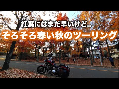 【モトブログ#437】紅葉にはまだ早いけど、そろそろ寒い秋のツーリング満喫