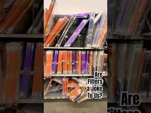 Filter Options in American Hardware Aisles: purple, orange, or white wrapper? #indoorairquality