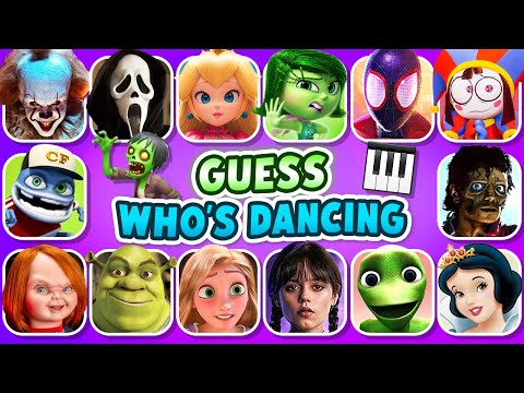 Who Is DANCING & Who is SINGING? | Horror Movie Quiz | Chucky, Ghostface, Pennywise, Wednesday