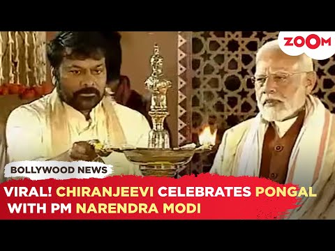 PM Modi and Chiranjeevi UNITE for CELEBRATING Pongal festivities at Union Minister's home!