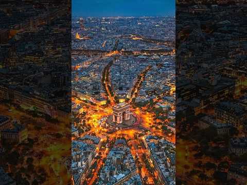 【世界の絶景集】パリのランドマークたち🇫🇷(エッフェル塔、ノートルダム大聖堂、ルーブル美術館) #海外旅行 #パリ #フランス