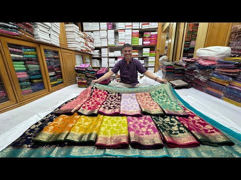 Chickpet Bangalore Wholesale Sarees ! Sankranti Festival Special Sarees ! Single Saree Courier Avl