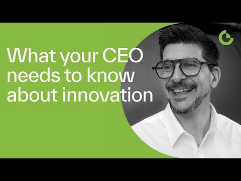 What CEOs & CFOs need to understand about innovation