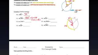 geometry circle concept guide (2020)