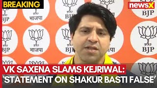 Delhi LG VK Saxena Slams Arvind Kejriwal: 'Statement on Shakur Basti is a Complete Lie' | NewsX