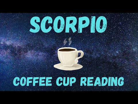 Scorpio THIS IS THE WAY TO HAPPINESS Coffee Cup Reading