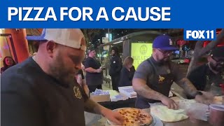 LA pizza shops work together to donate pies to fire victims, first responders