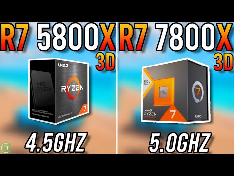 Ryzen 7 5800X3D vs Ryzen 7 7800X3D - Big Difference?