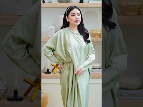 Miss Nomi Hafshah Kaftan Polos Premium Baju Lebaran 2025 Gamis Wanita #missnomi#kaftanpolos#gamis