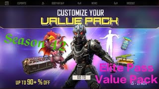 Value Pack Elite pass unbox