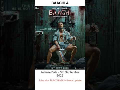 Baaghi 4 Announcement Release Date Tiger Shroff #baaghi4 #tigershroff #sajidnadiadwala #baaghi