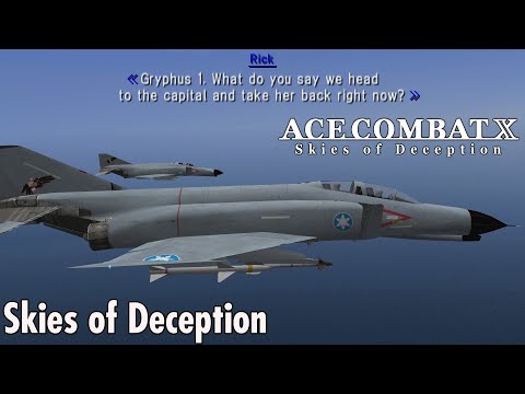 Mission 1: Skies of Deception + I'll be retiring next year - Ace Combat X Commentary Playthrough